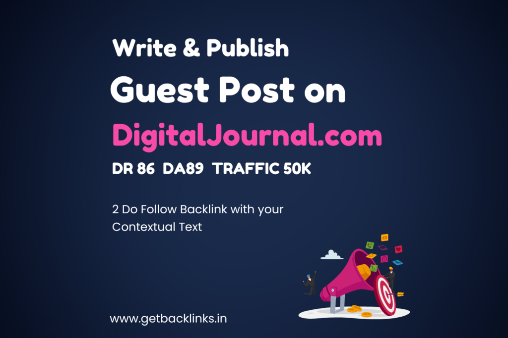 Write and publish an article on DigitalJournal.com